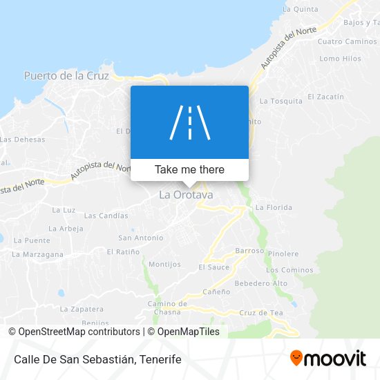 Calle De San Sebastián map