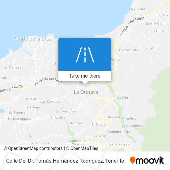 Calle Del Dr. Tomás Hernández Rodríguez map