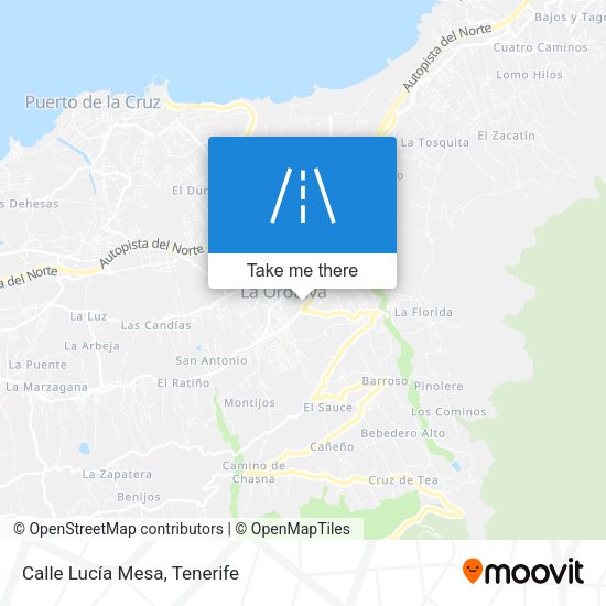 Calle Lucía Mesa map