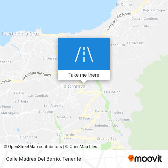 Calle Madres Del Barrio map