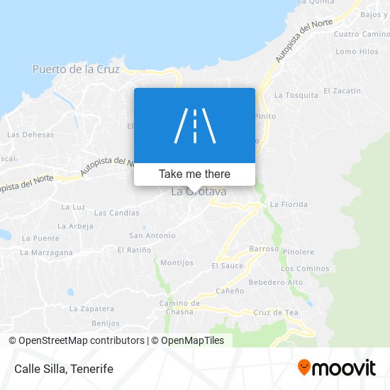 Calle Silla map