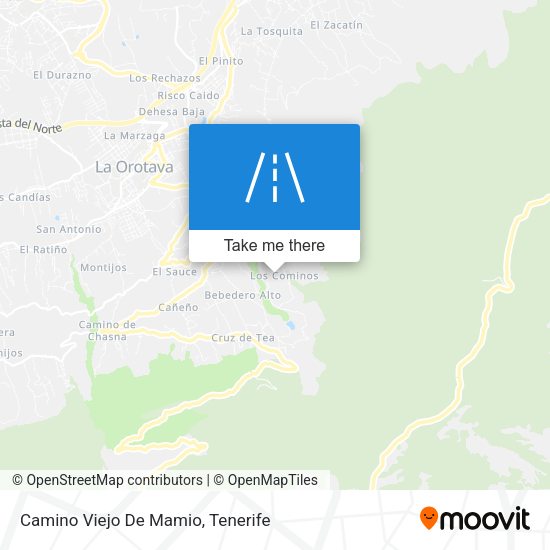 Camino Viejo De Mamio map