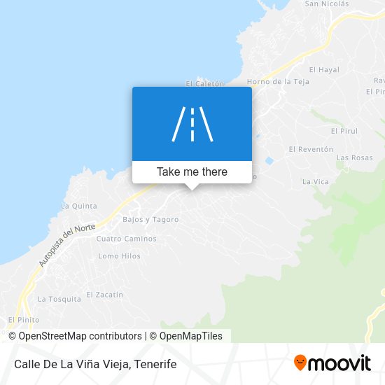 Calle De La Viña Vieja map