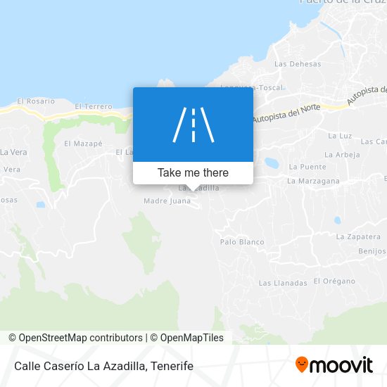Calle Caserío La Azadilla map