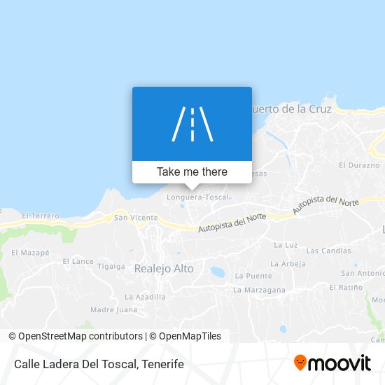 Calle Ladera Del Toscal map