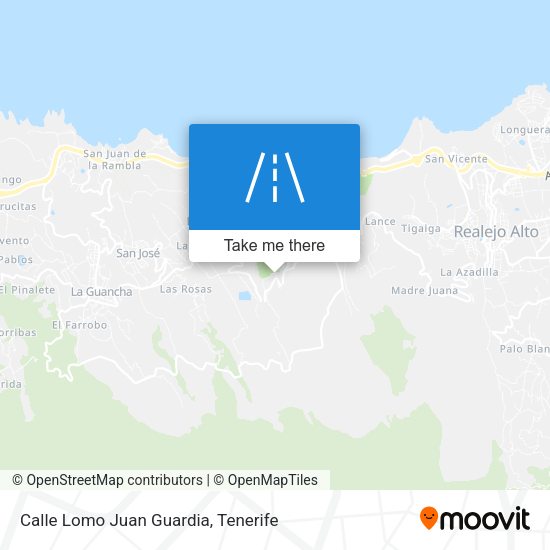 Calle Lomo Juan Guardia map