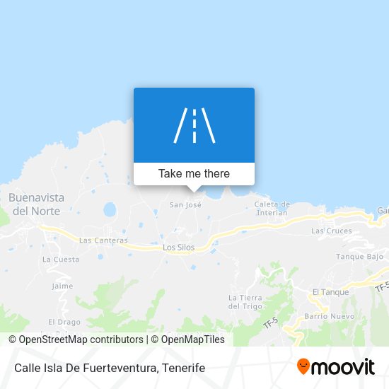 Calle Isla De Fuerteventura map