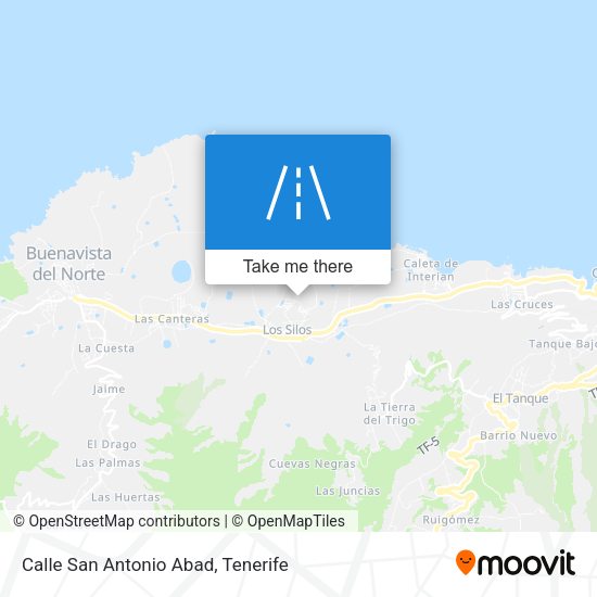 Calle San Antonio Abad map
