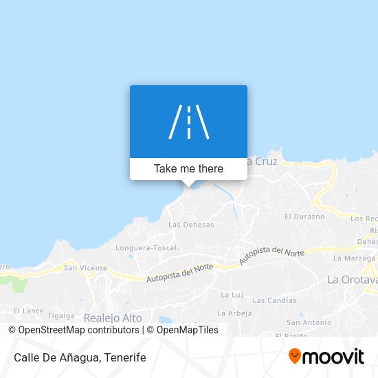Calle De Añagua map