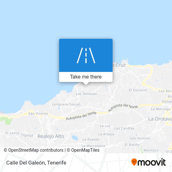 Calle Del Galeón map