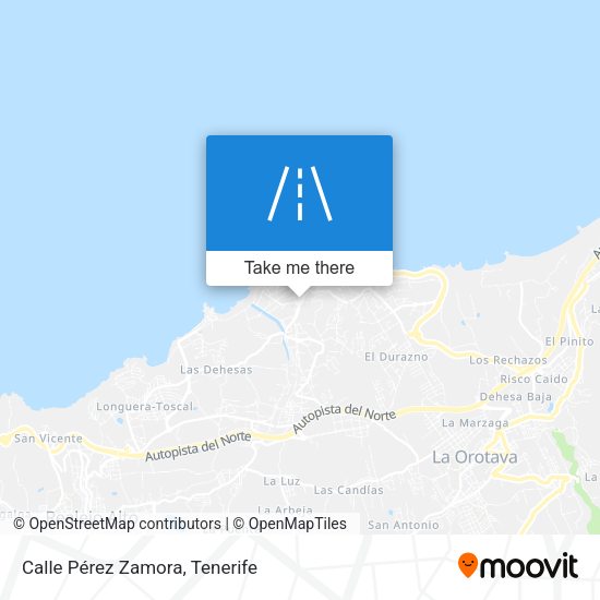 Calle Pérez Zamora map