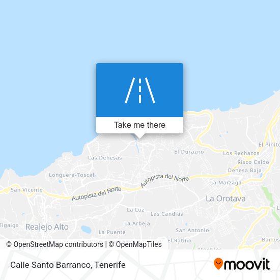 Calle Santo Barranco map