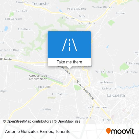 Antonio González Ramos map