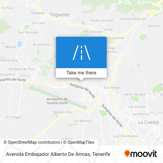 Avenida Embajador Alberto De Armas map
