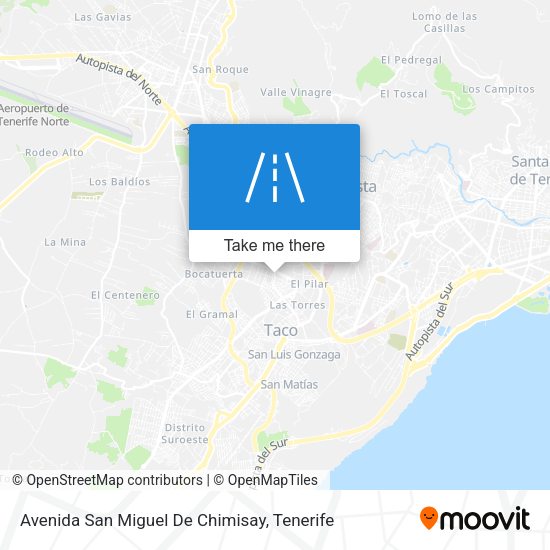 Avenida San Miguel De Chimisay map