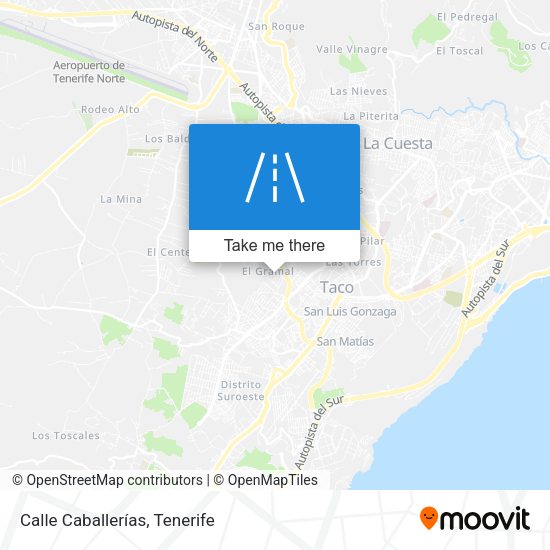 Calle Caballerías map