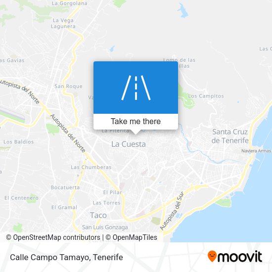 Calle Campo Tamayo map
