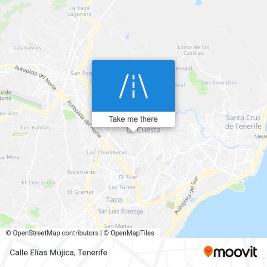 Calle Elías Mújica map