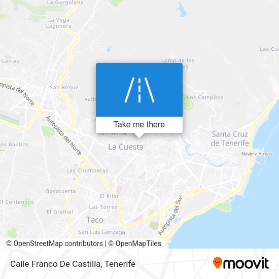 Calle Franco De Castilla map
