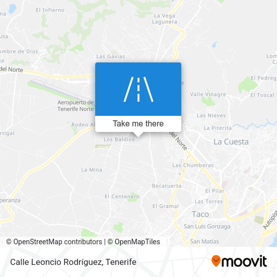 Calle Leoncio Rodríguez map