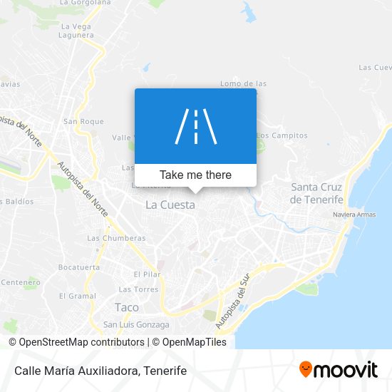 Calle María Auxiliadora map