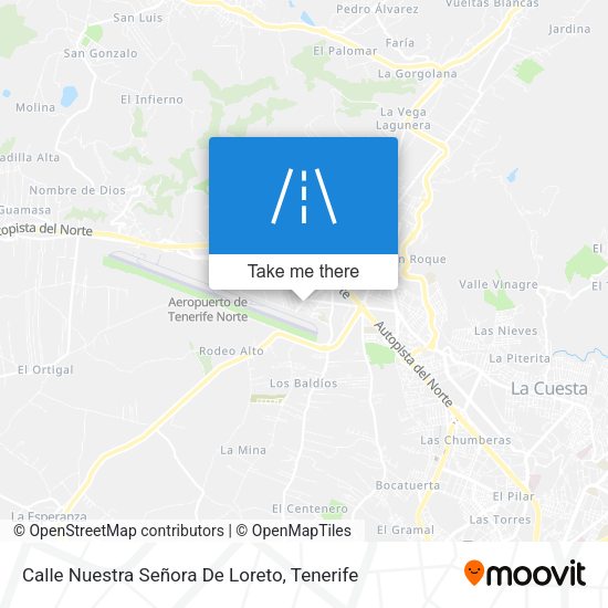 Calle Nuestra Señora De Loreto map