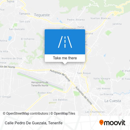 Calle Pedro De Guezala map