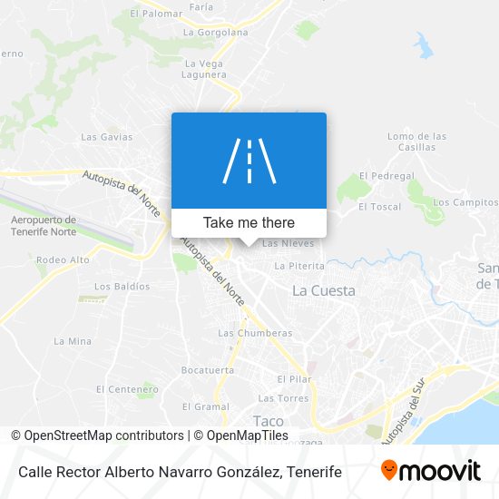 Calle Rector Alberto Navarro González map