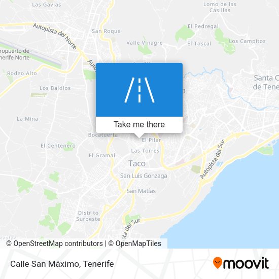 Calle San Máximo map