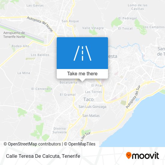 Calle Teresa De Calcuta map