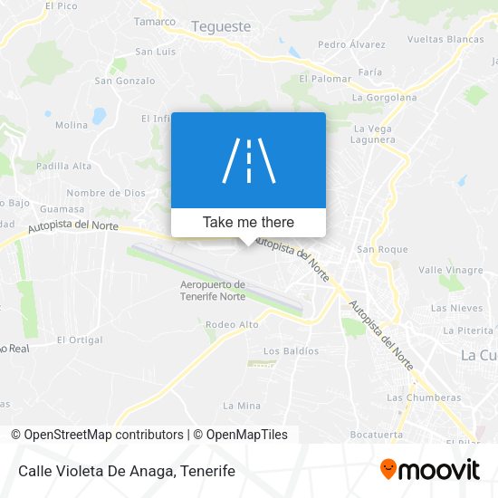 Calle Violeta De Anaga map