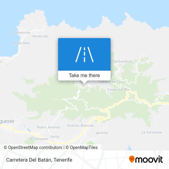 Carretera Del Batán map