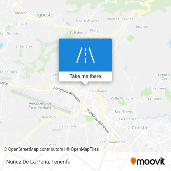 Nuñez De La Peña map
