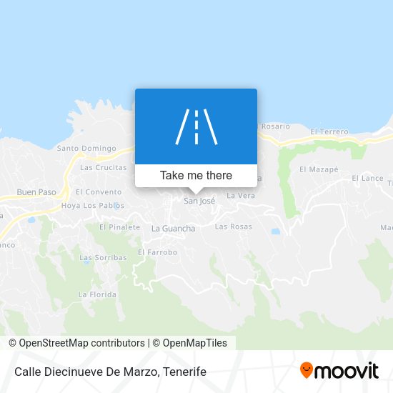 Calle Diecinueve De Marzo map