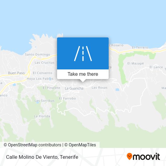 Calle Molino De Viento map