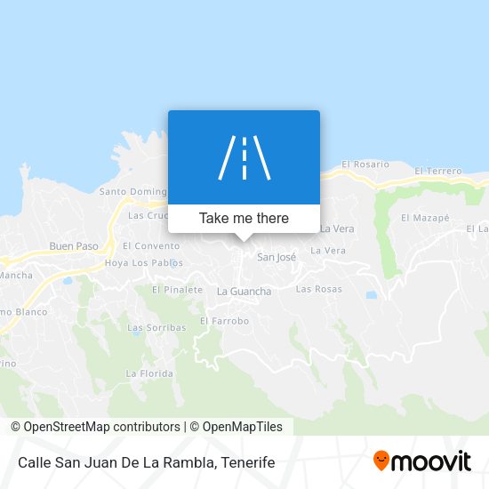 Calle San Juan De La Rambla map