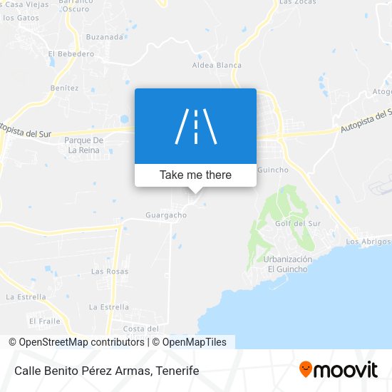 Calle Benito Pérez Armas map