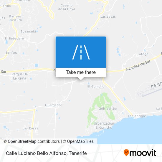 Calle Luciano Bello Alfonso map