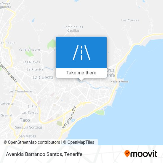 Avenida Barranco Santos map