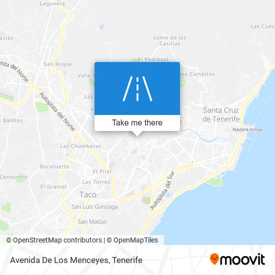 Avenida De Los Menceyes map