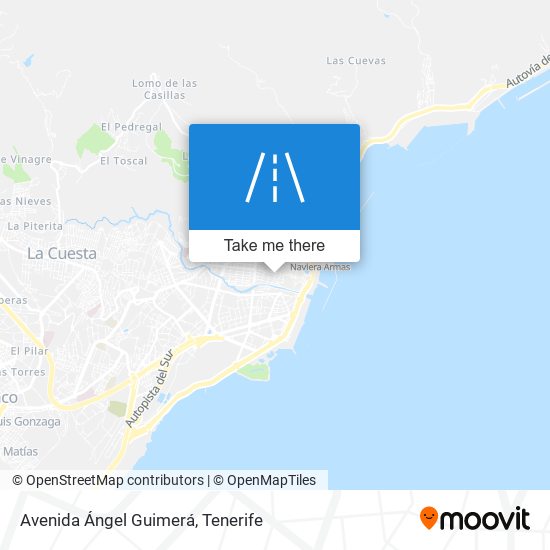 Avenida Ángel Guimerá map