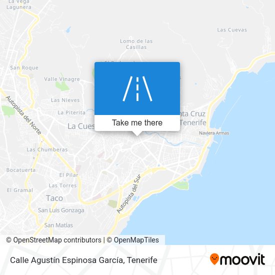 Calle Agustín Espinosa García map