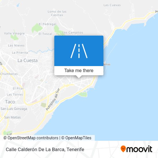 Calle Calderón De La Barca map