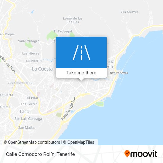 Calle Comodoro Rolín map