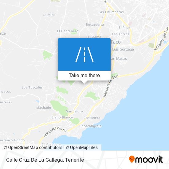 Calle Cruz De La Gallega map