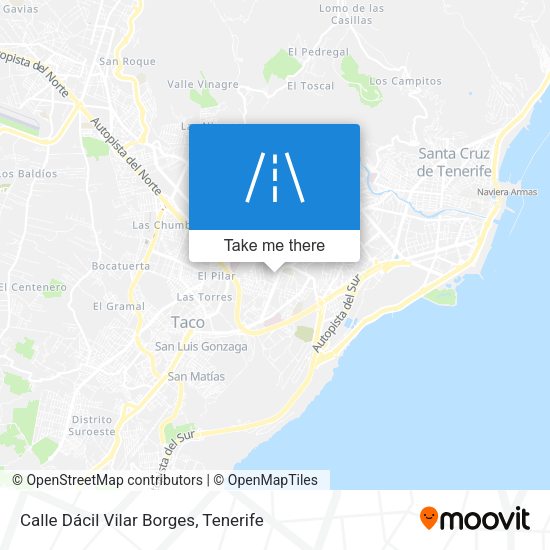 Calle Dácil Vilar Borges map