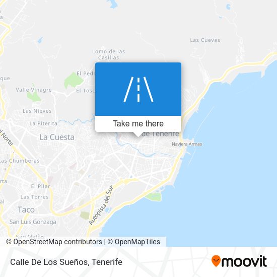 Calle De Los Sueños map