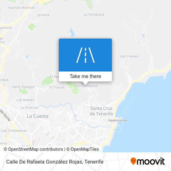 Calle De Rafaela González Rojas map