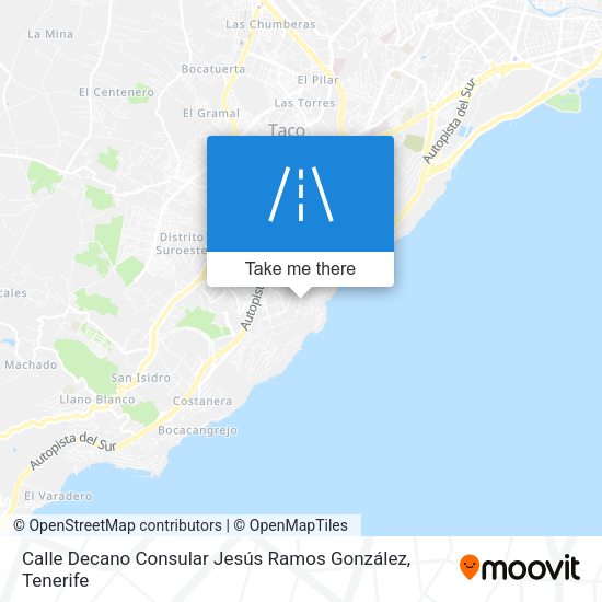 Calle Decano Consular Jesús Ramos González map