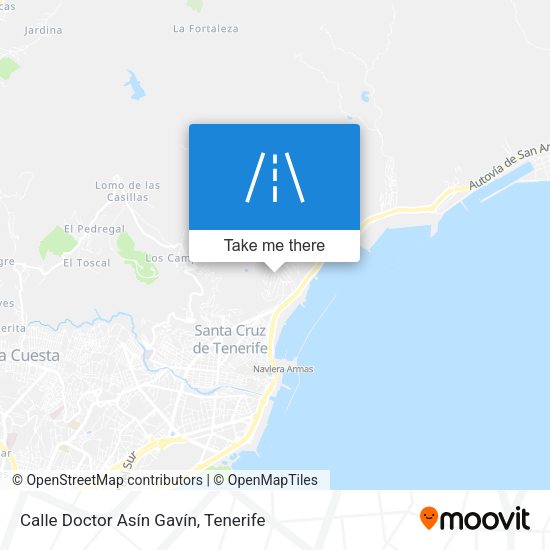 Calle Doctor Asín Gavín map